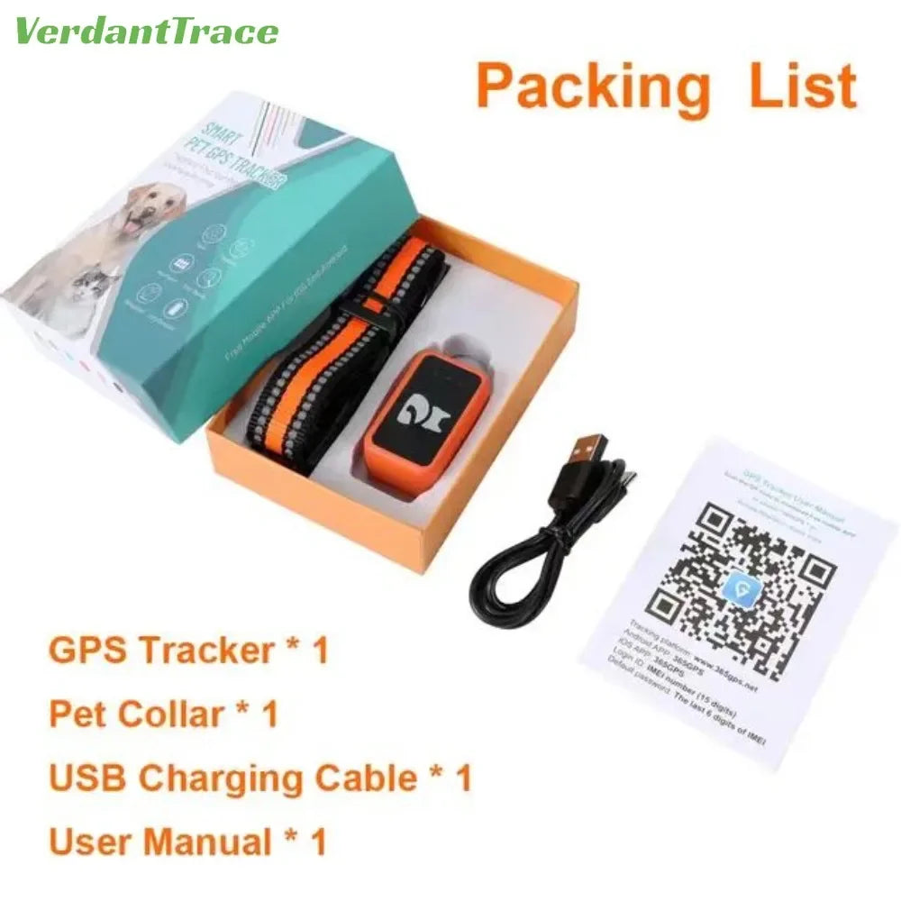 Collier de suivi GPS pour animaux, étanche IP67, 4G, anti-perte, en temps réel