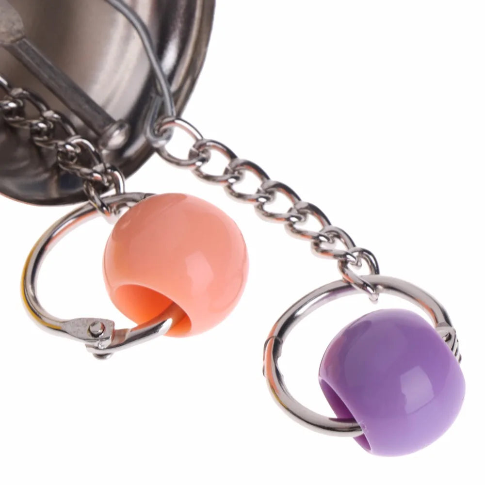 Jouets cloches pour oiseaux