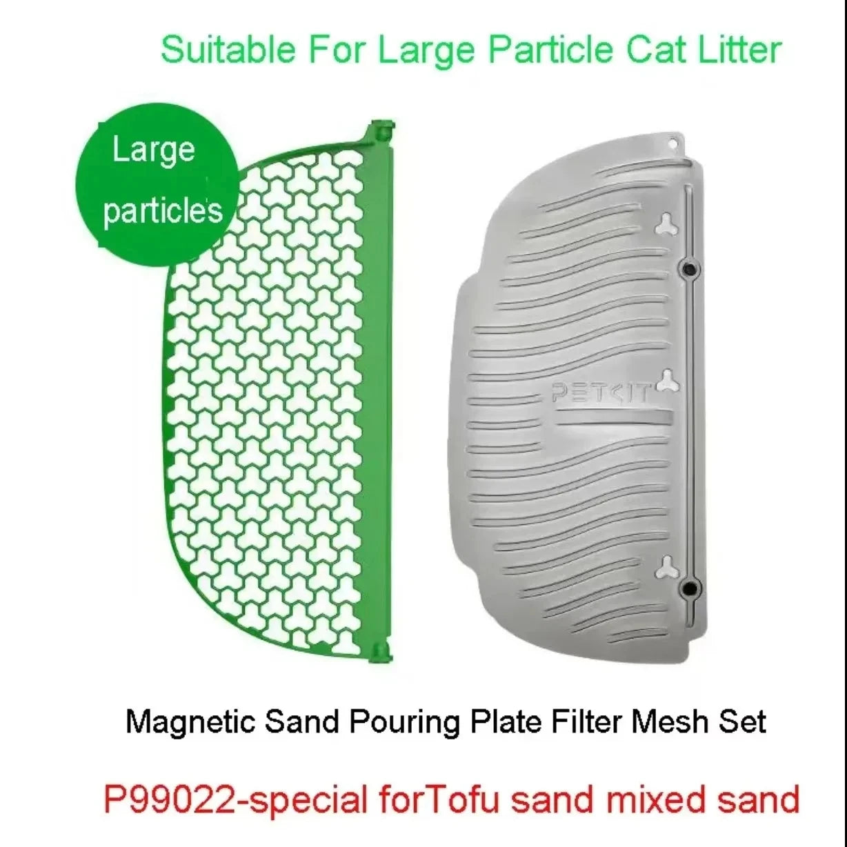 Grille filtration sable pour PETKIT PURA MAX, PUROBOT MAX PRO, fournitures de toilette pour chat intelligent