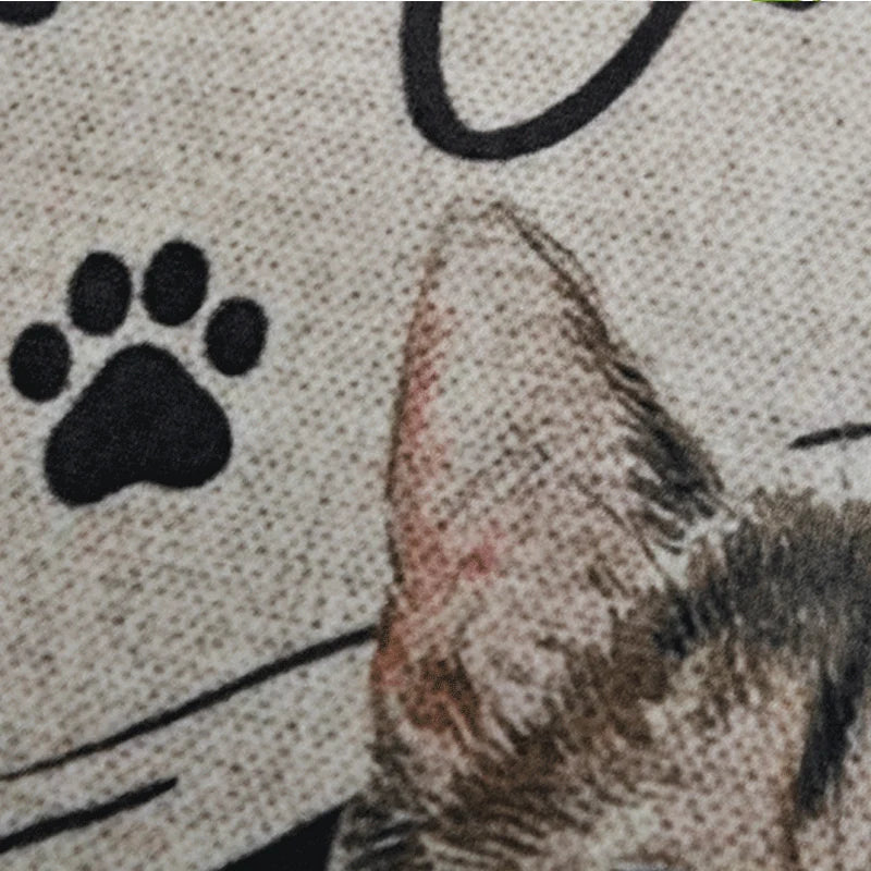 Tapis paillasson d'intérieur imprimé