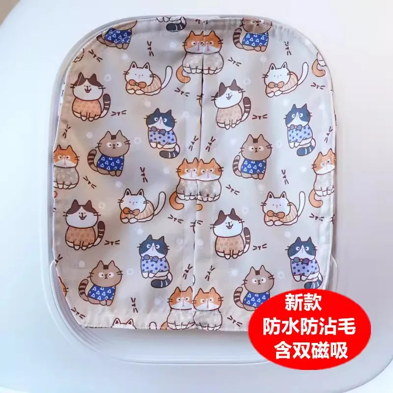 Rideau de porte anti-poussière de haute qualité pour Litière PETKIT MAX