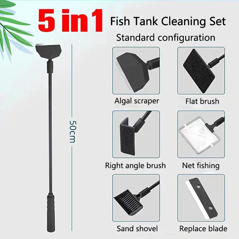 Kit d'outils de nettoyage pour aquarium