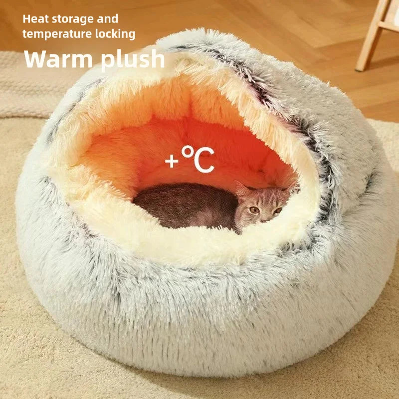 Coussin-lit doux et moelleux pour animaux de compagnie