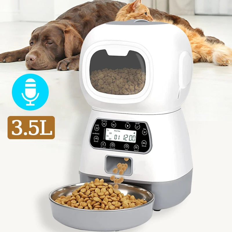 3.5L distributeur intelligent de nourriture pour chien et chat