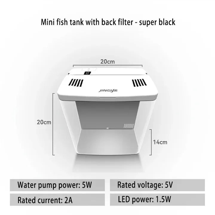 Aquarium de bureau USB