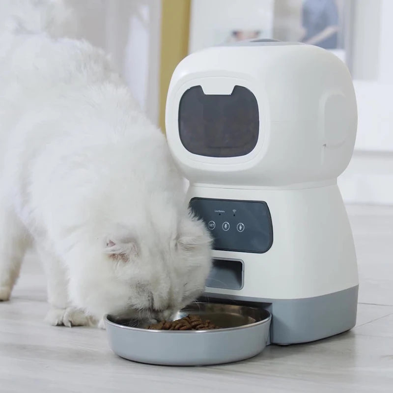 3.5L distributeur intelligent de nourriture pour chien et chat