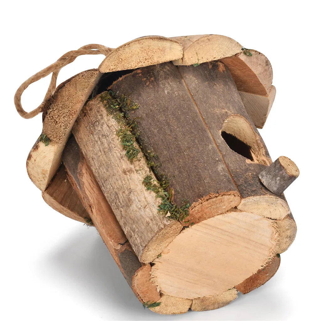 Nichoir artisanal en bois pour petits animaux