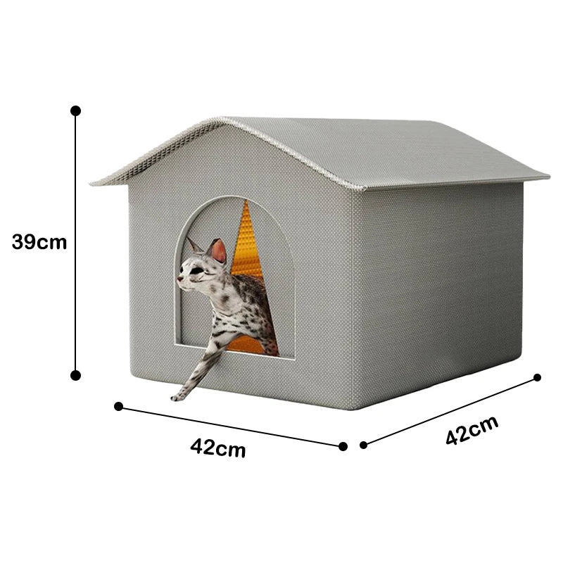 Niche, refuge d'extérieur pour chat ou chien errant, imperméable
