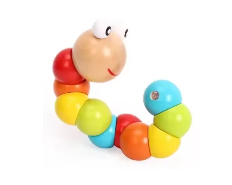 Jouets interactifs en bois pour rongeurs