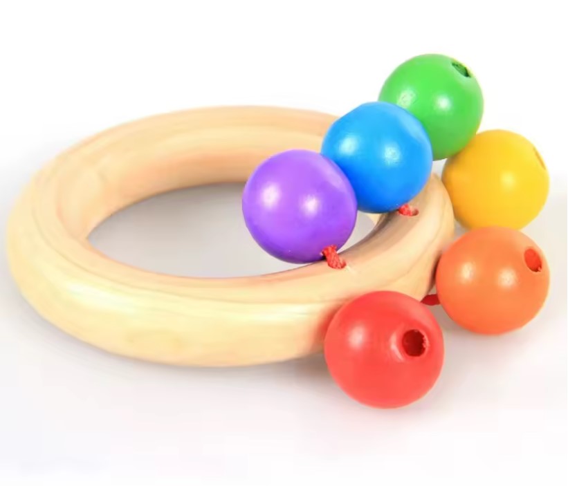 Jouets interactifs en bois pour rongeurs