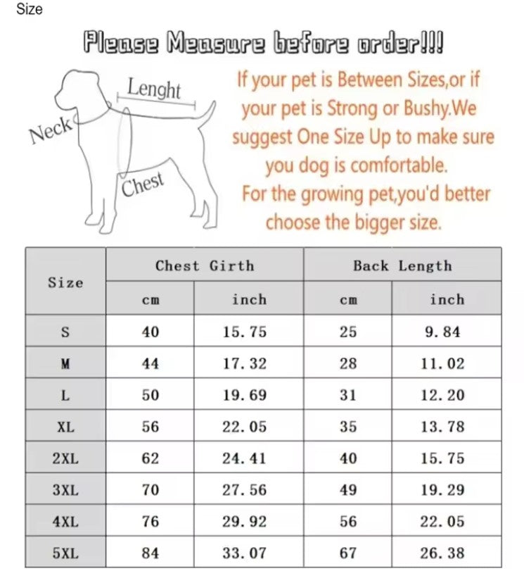 Veste d'hiver, coupe-vent pour chiens