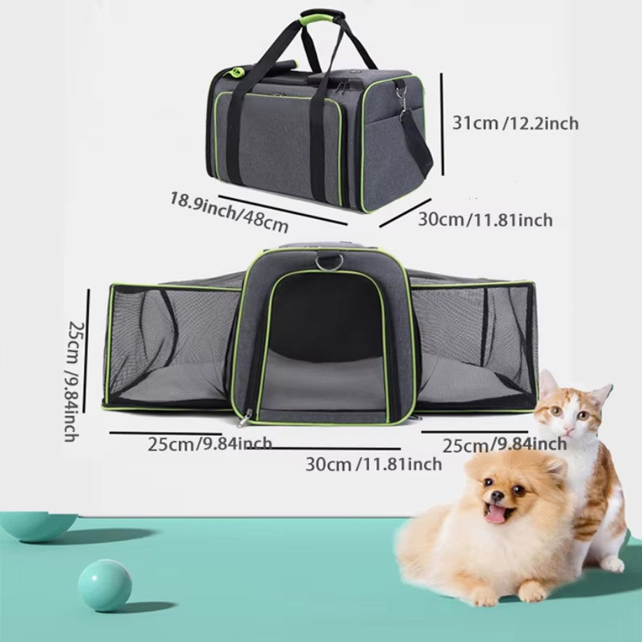 VEVOR Sac de transport respirant pour animaux de compagnie