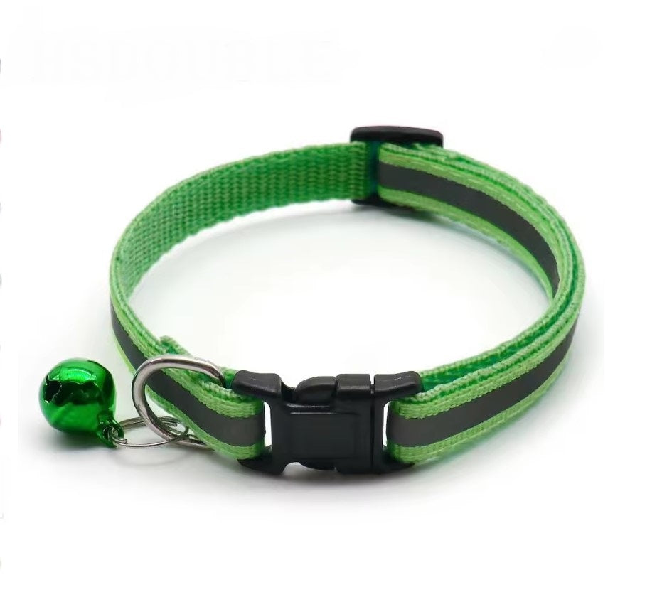 Collier réfléchissant pour chat