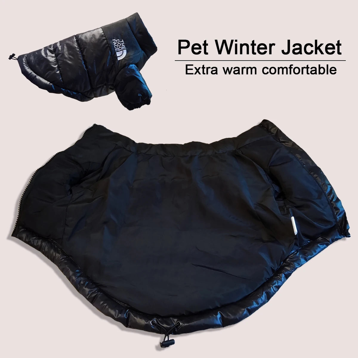 Veste d'hiver, coupe-vent pour chiens