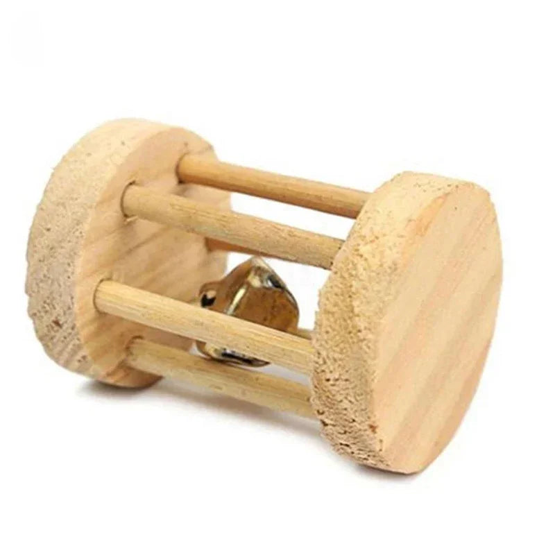 Jouets pour rongeur en bois, jouet au choix.