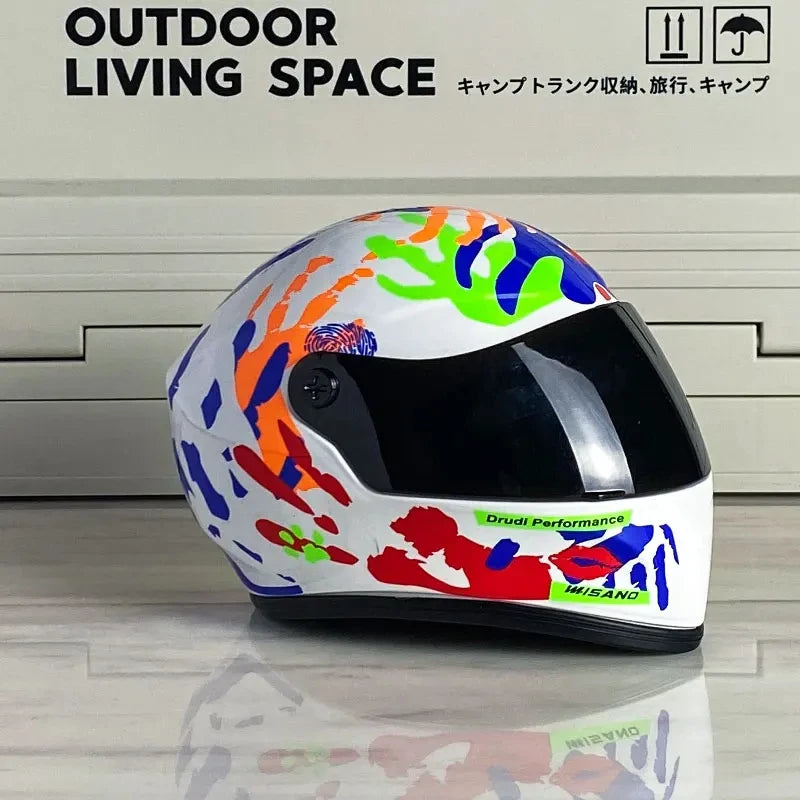 Casque de moto pour animaux de compagnie