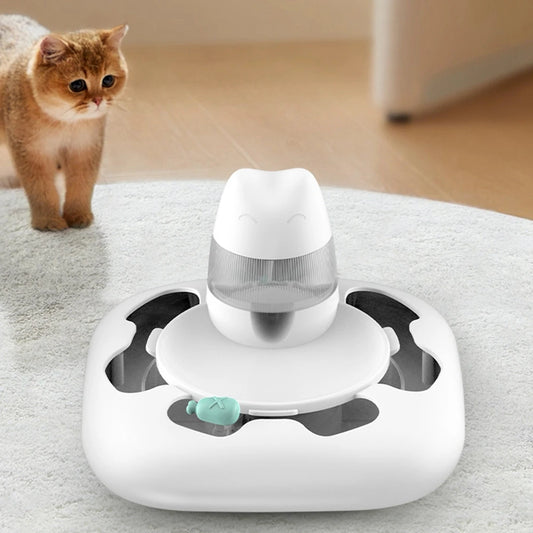 jouet interactif,distributeur automatique de nourriture pour chat