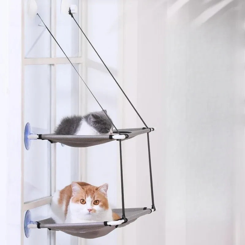 Hamac deux étages pour chat pour chat