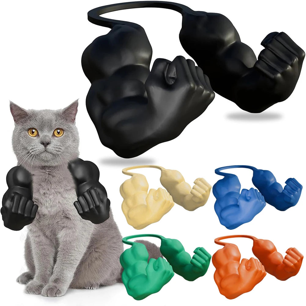 Bras musculaire imprimé en 3D. Cosplay pour chat