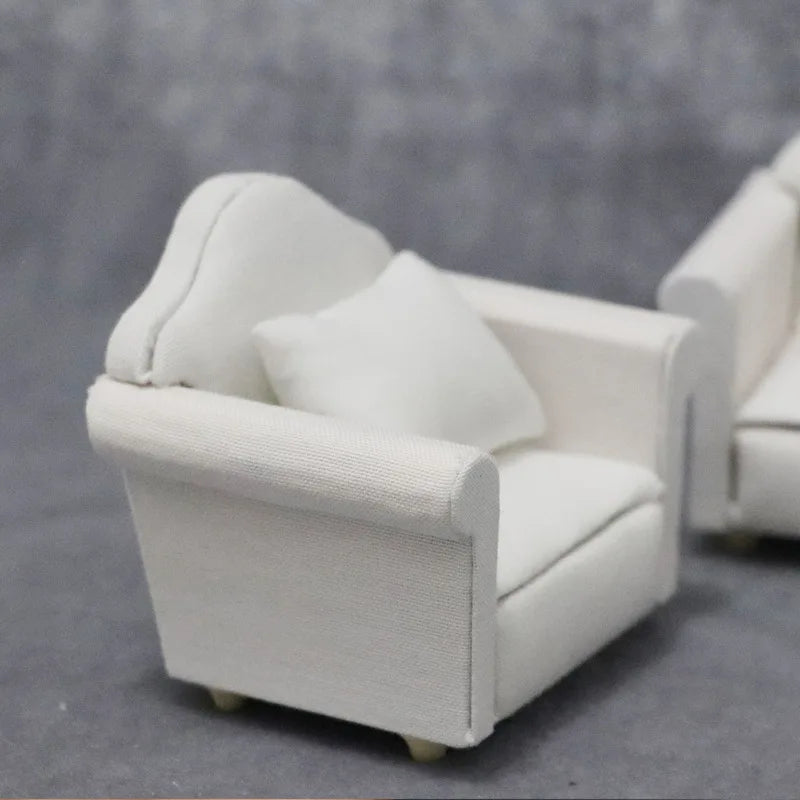 Mini fauteuil en imprimé, accessoire pour petit rongeur