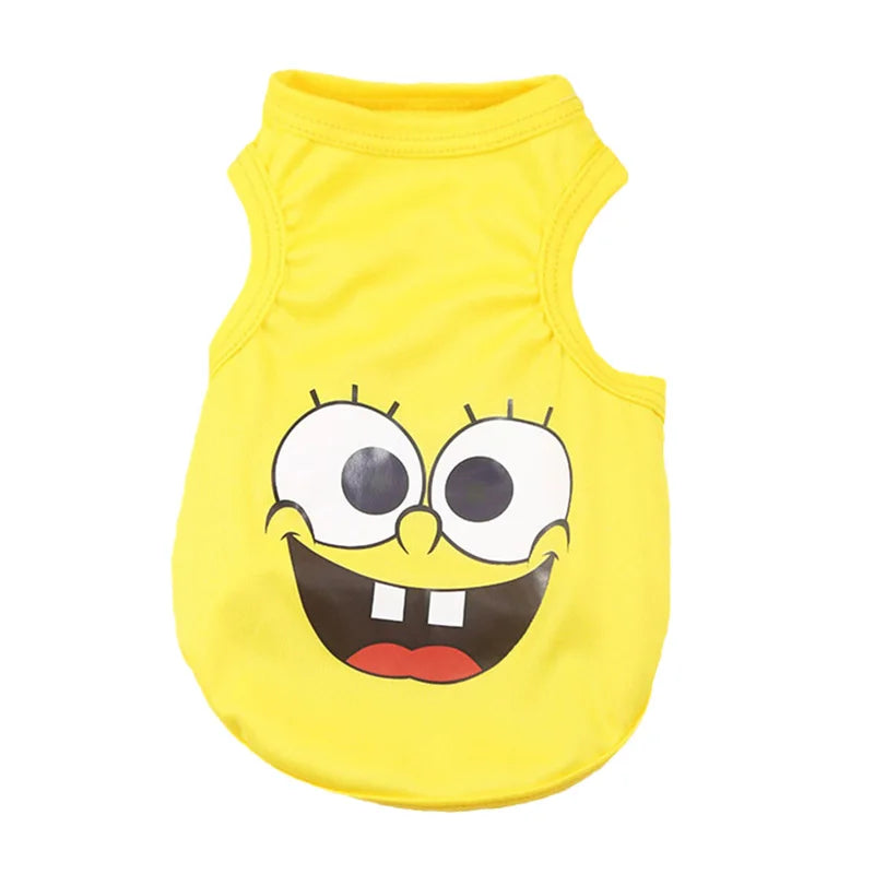 Gilet avec imprimé de dessin animé  pour animaux de compagnie