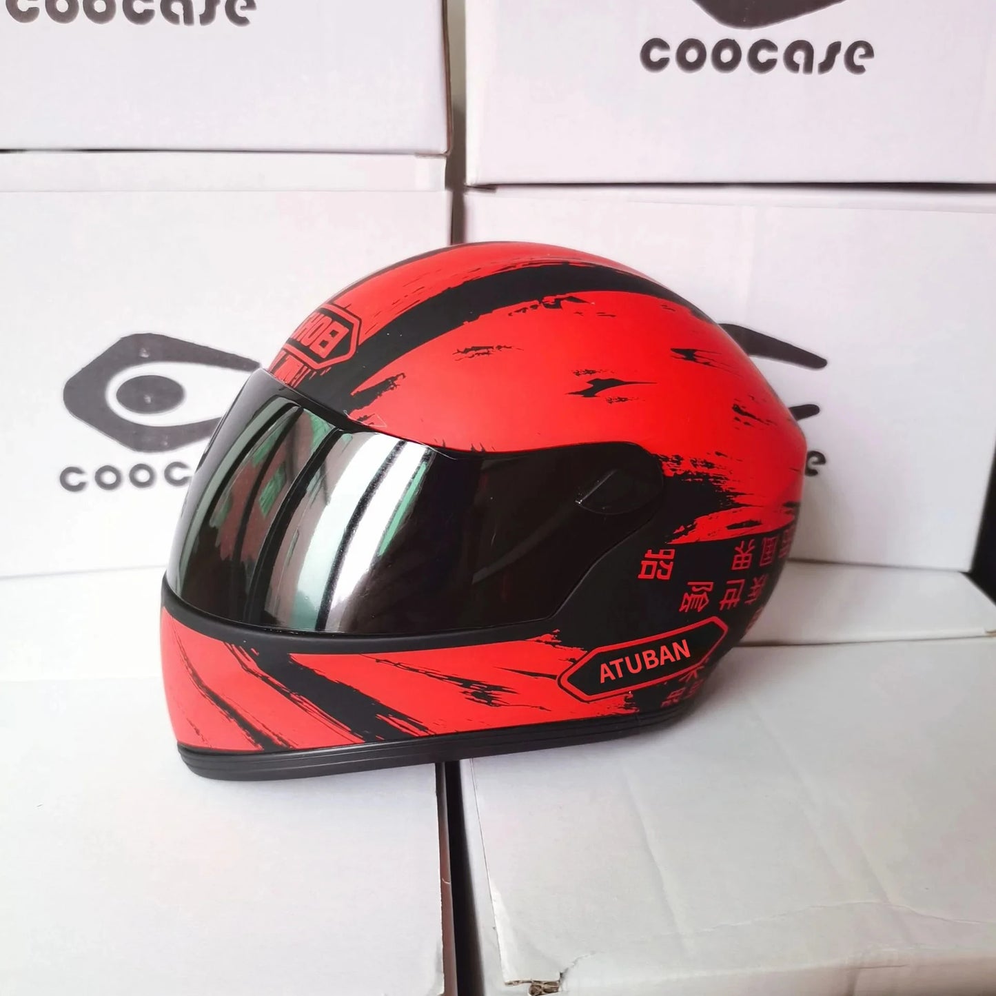 Casque de moto pour animaux de compagnie