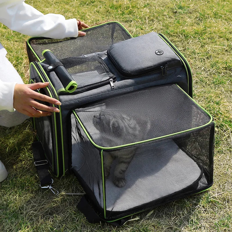VEVOR Sac de transport respirant pour animaux de compagnie