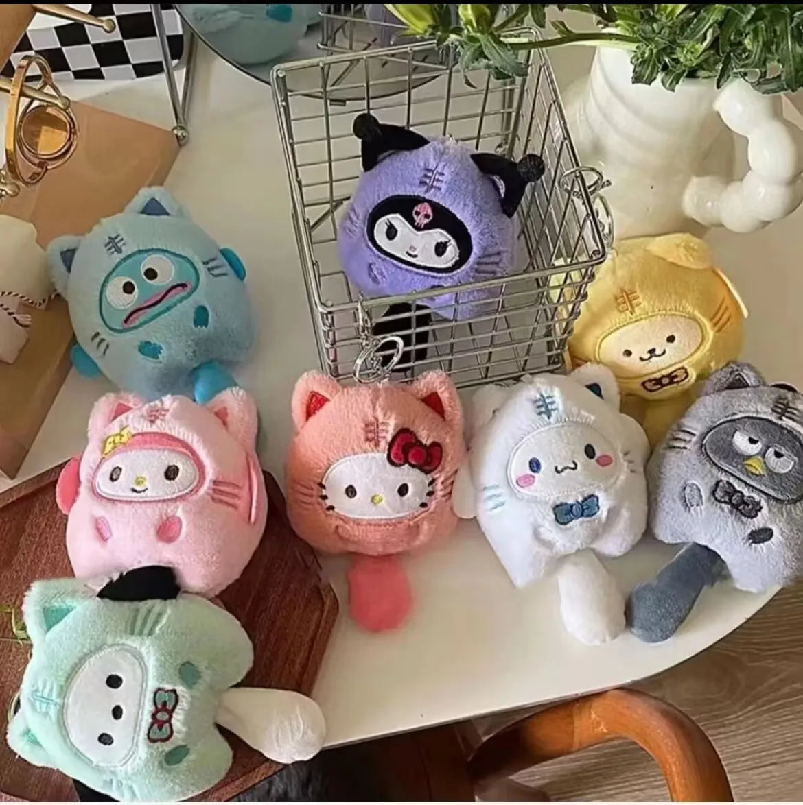 Sanrio peluche porte-clés