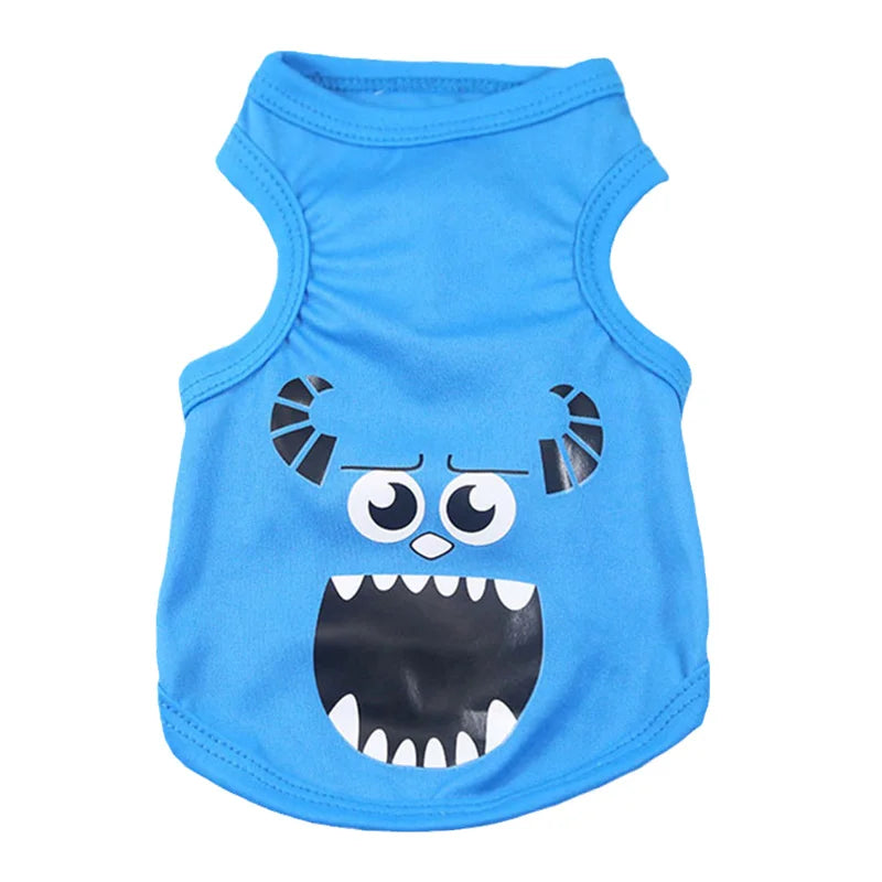 Gilet avec imprimé de dessin animé  pour animaux de compagnie