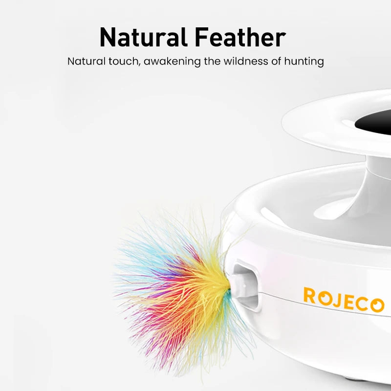 ROJECO 2 en 1 Jouets intelligents pour chat