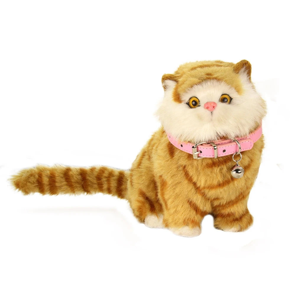 Collier  en cuir Pu pour chat avec clochette