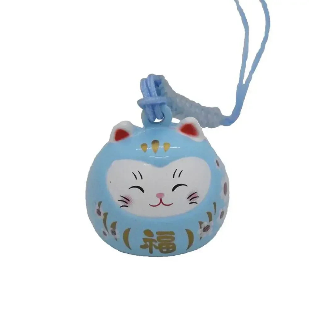 Porte-clés japonais en forme de chat porte-bonheur
