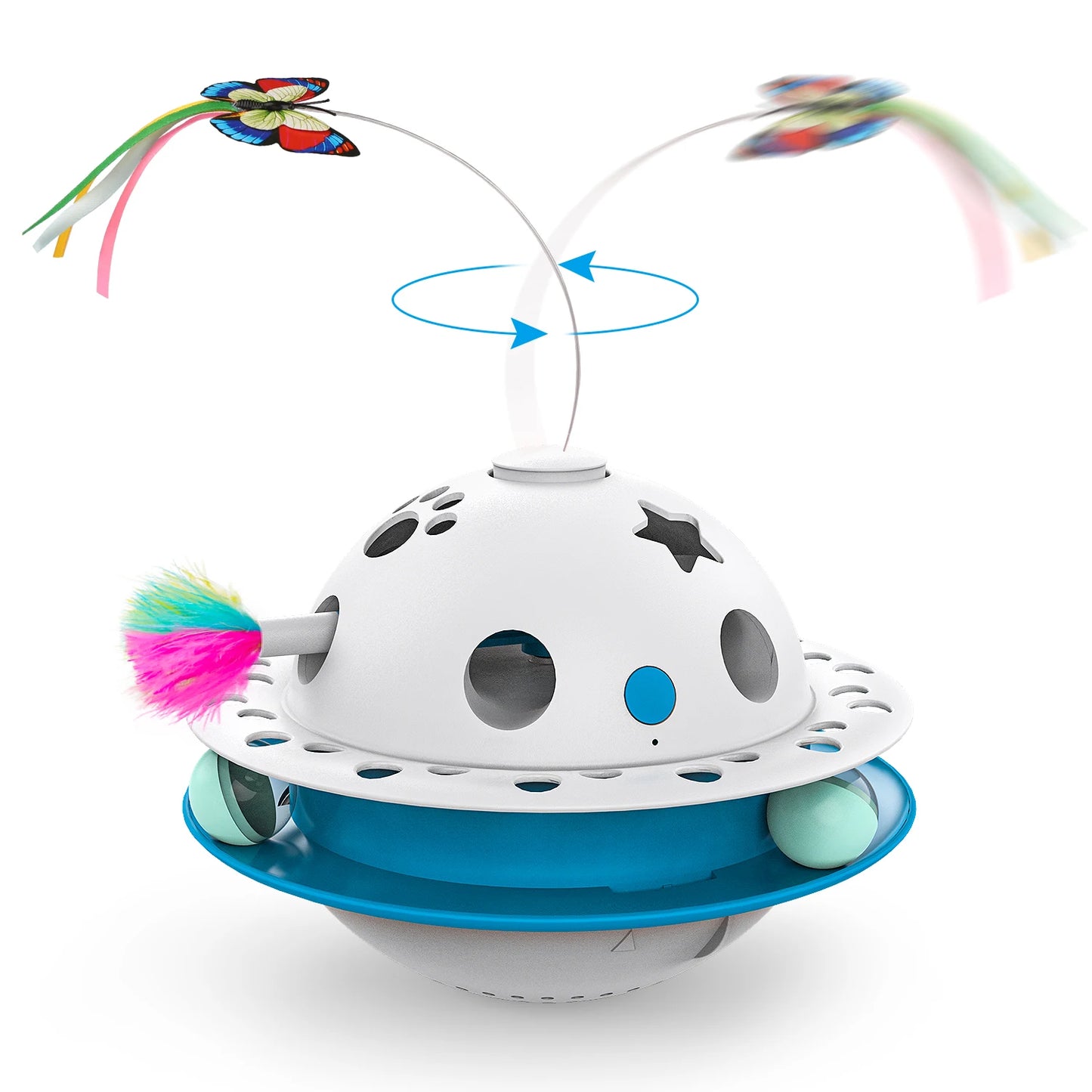 Jouet 4 en 1 interactif pour chat