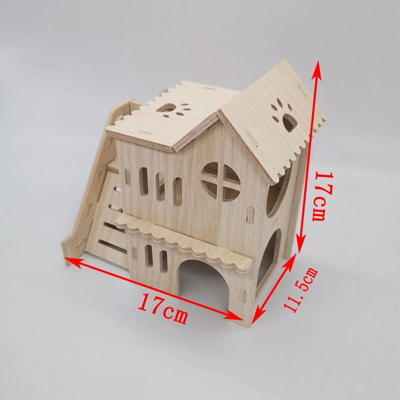 Maisons en bois à construire pour cage à rongeur