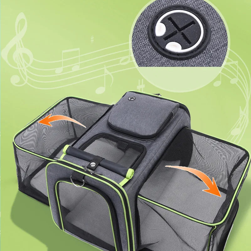 VEVOR Sac de transport respirant pour animaux de compagnie