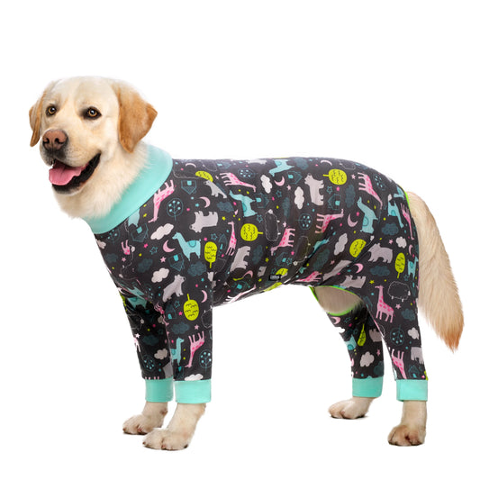 Pyjama pour chien avec imprimé au choix