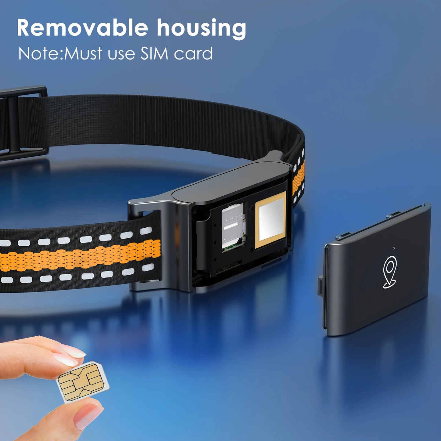 Collier de suivi GPS pour animaux, étanche IP67, 4G, anti-perte, en temps réel