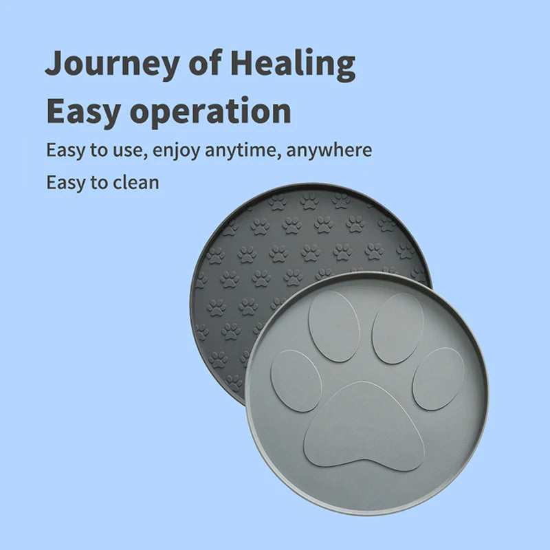 Tapis de nourriture pour chat et chien