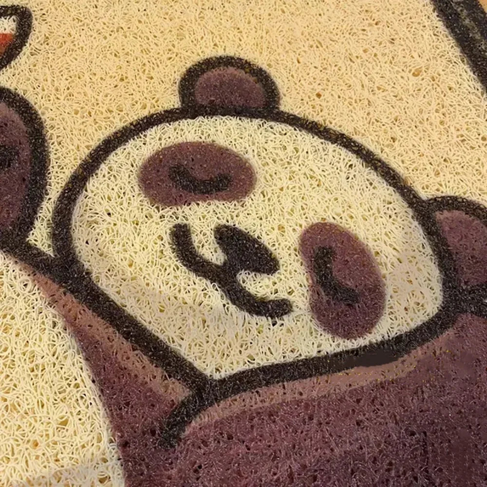 tapis d'entrée Kawaii Panda Kawaii anime