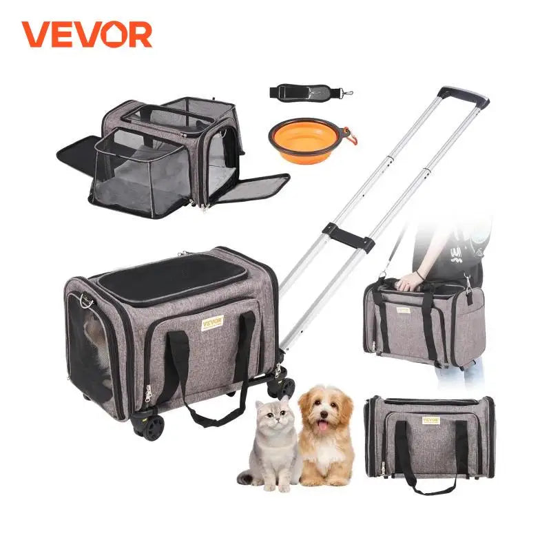 VEVOR Sac de transport respirant pour animaux de compagnie