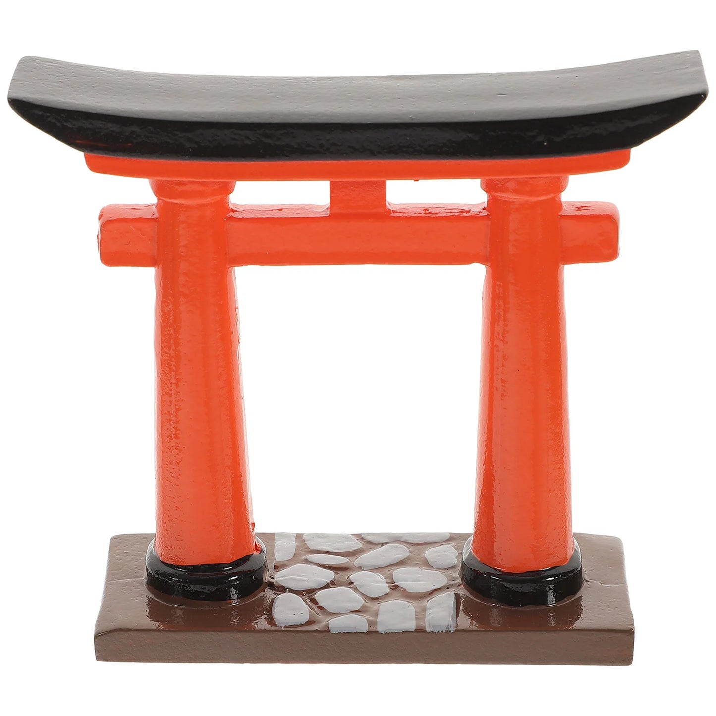 Porte Torii japonaise en résine pour aquarium