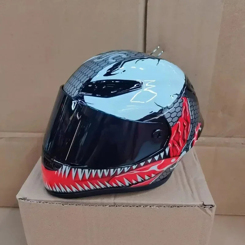 Casque de moto pour animaux de compagnie