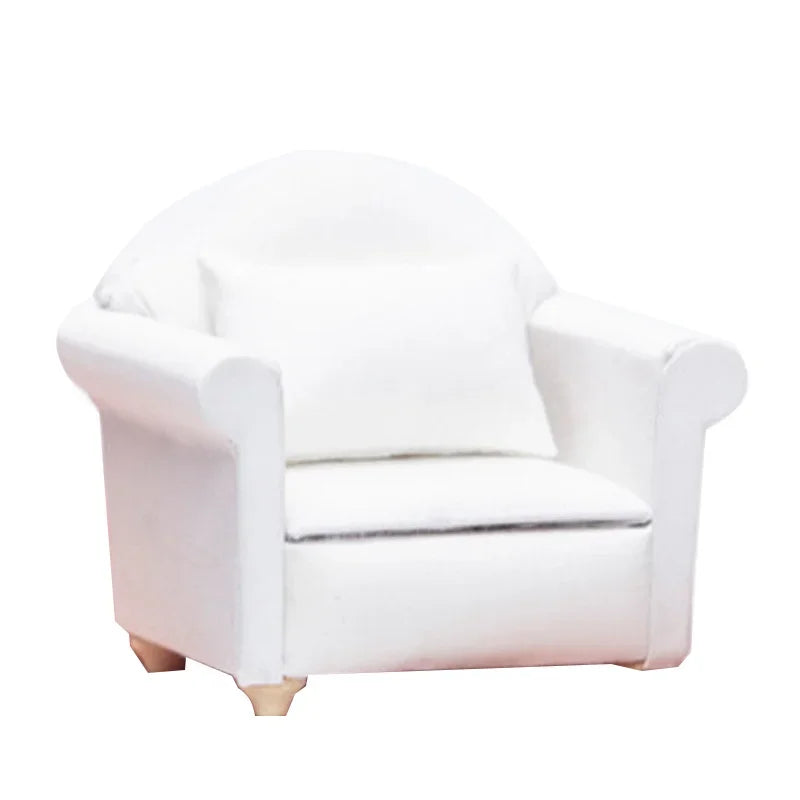 Mini fauteuil en imprimé, accessoire pour petit rongeur