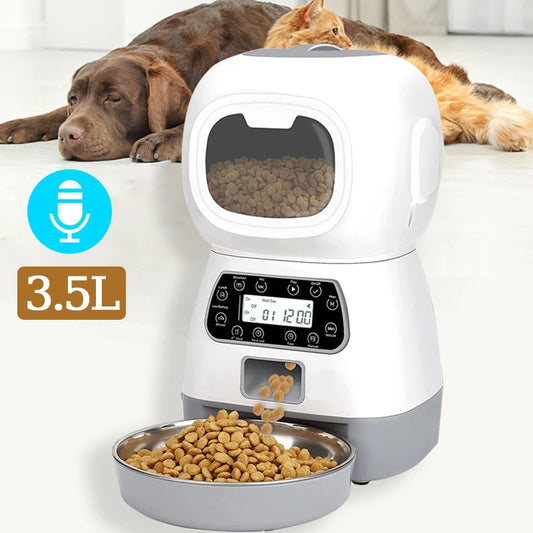 3,5 L distributeur intelligent de nourriture pour chien et chat