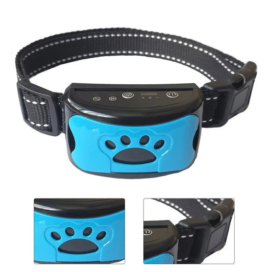 USB Rechargeable collier de dressage ultrasons chien  anti aboiement