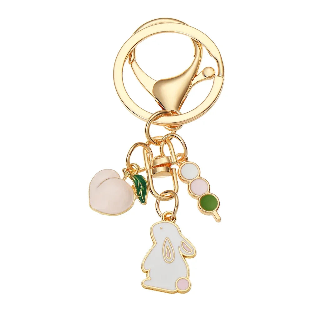 Porte-clés porte-bonheur Maneki Neko