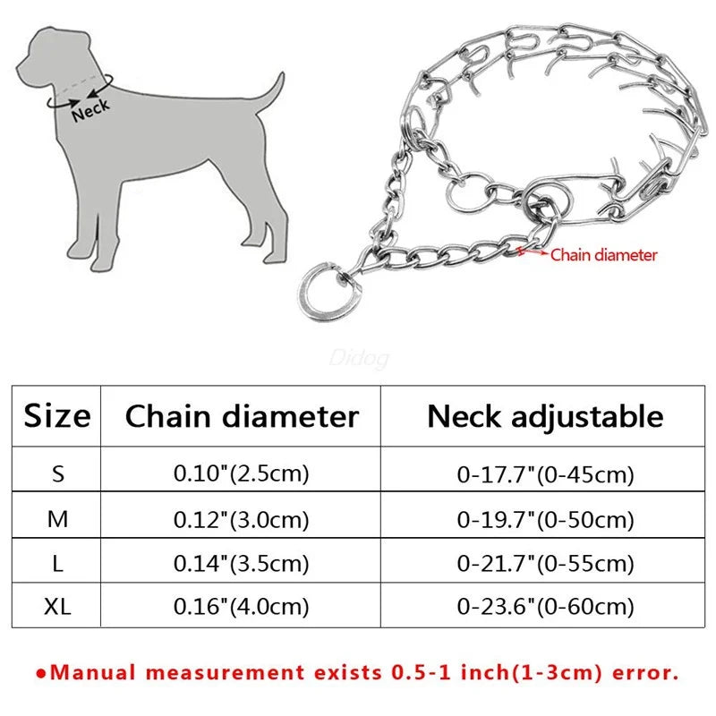 Collier de dressage pour chien