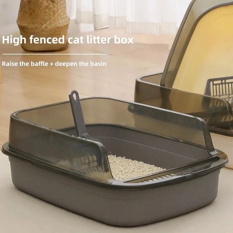 Litière semi-ouverte pour chaton