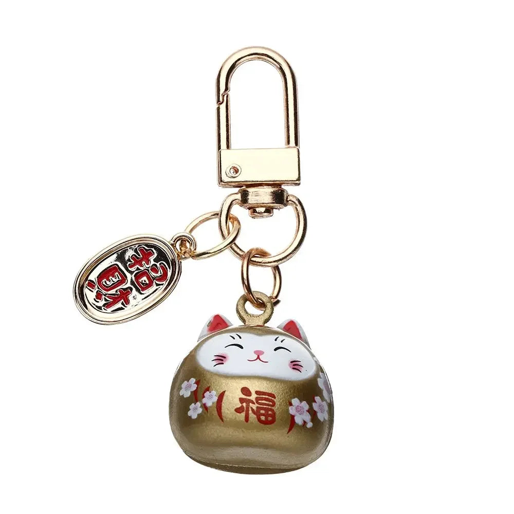 Porte-clés porte-bonheur Maneki Neko