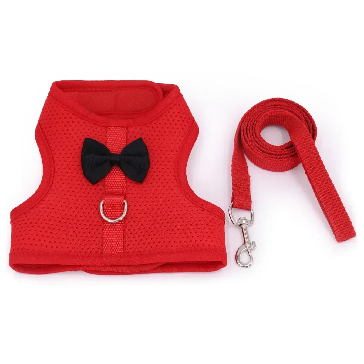 Harnais en maille souple pour lapin et petit animal de compagnie